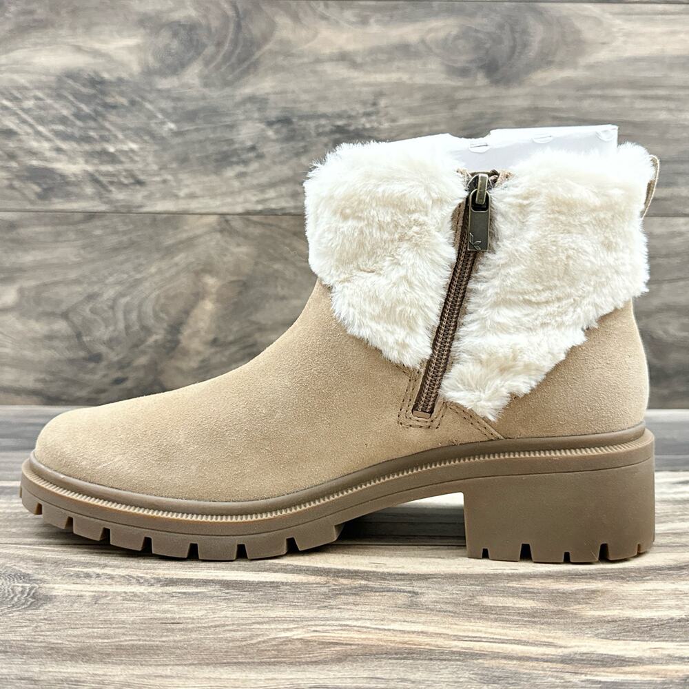 NIB Koolaburra by UGG Berea Fuzz Orthodite Ankle Boots Suede 9 Amphora - Picture 6 of 12